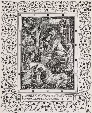 The history of Reynard the Fox by Walter Crane Oil Painting