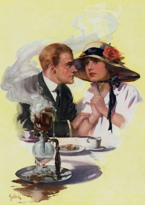 Boiling Over by Walter Dean Goldbeck Oil Painting