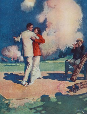 Tango tee by Walter Dean Goldbeck Oil Painting