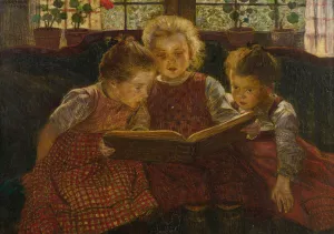 The Fairy Tale by Walter Firle Oil Painting