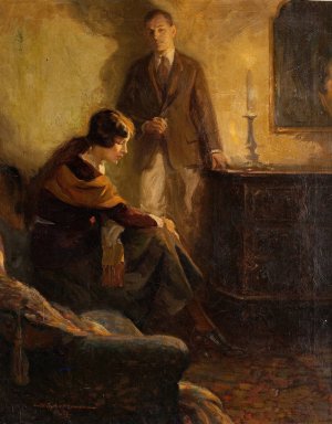 Madeline's Return by Walter G. Ratterman Oil Painting