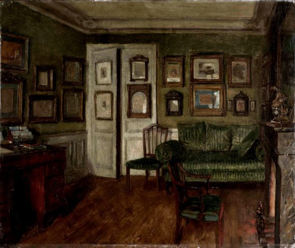 An Interior  by Walter Gay - Hand-Painted Oil Painting Reproduction
