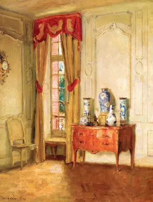 La Commode Oil painting by Walter Gay