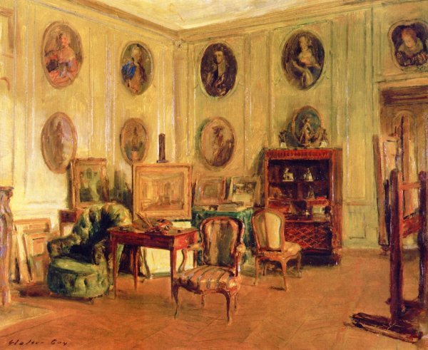 Les Tableaux, Le Br?au by Walter Gay - Hand-Painted Oil Painting Reproduction