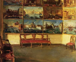 Palazzo Quirini Stampaglio by Walter Gay Oil Painting