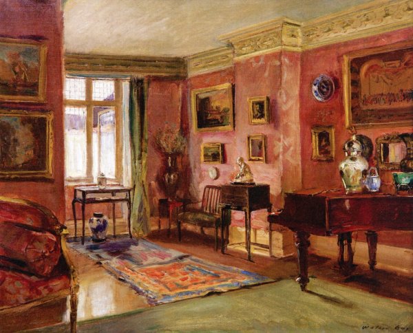 Main Product Photo of The Front Parlor Painting by Walter Gay