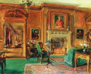 The Living Hell by Walter Gay Oil Painting