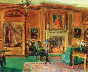 The Living Hell by Walter Gay Oil Painting