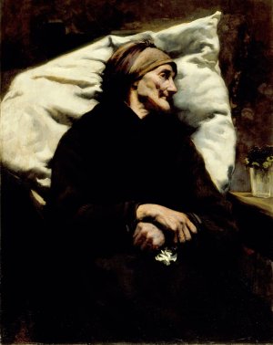 The Grandmother by Walter Gilman Page Oil Painting