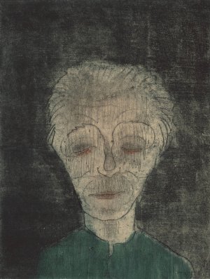 Tired Man by Walter Gramatte Oil Painting