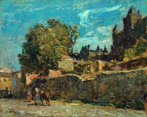 Carcassonne by Walter Griffin Oil Painting