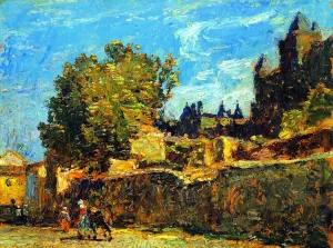 Carcassonne by Walter Griffin Oil Painting