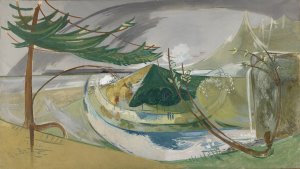 Cycle by Walter Kurt Wiemken Oil Painting