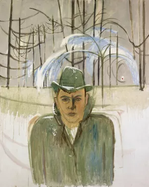 Self-Portrait Oil painting by Walter Kurt Wiemken