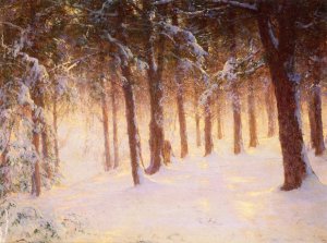 Jewelled Pines by Walter Launt Palmer Oil Painting