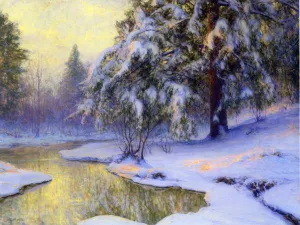 Pine Tree At Sunset painting by Walter Launt Palmer