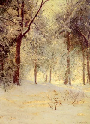 Sunshine after Snowstorm painting by Walter Launt Palmer