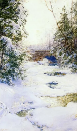 The Brook in Winter painting by Walter Launt Palmer