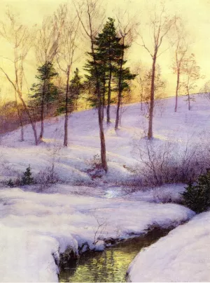 The Hillside by Walter Launt Palmer Oil Painting