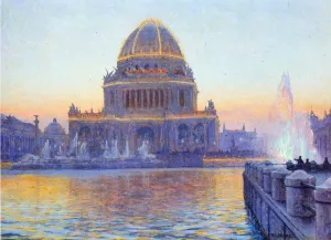 Twilight at the World's Columbian Exposition painting by Walter Launt Palmer