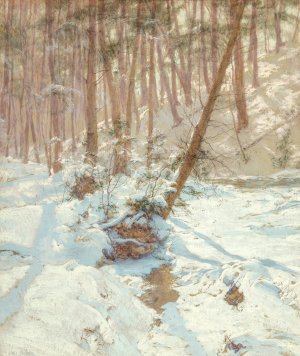 Winter Stream by Walter Launt Palmer Oil Painting