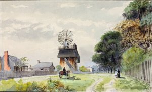 Florida Village by Walter Paris Oil Painting