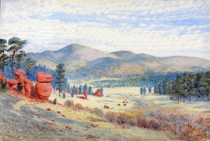 In Monument Park, Colorado by Walter Paris Oil Painting