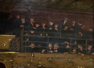 Noctes Ambrosionae , Gallery Of The Old Mogul by Walter Richard Sickert Oil Painting