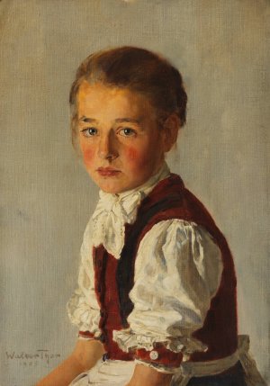 Lena by Walter Thor Oil Painting
