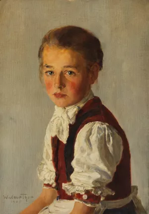 Lena by Walter Thor Oil Painting