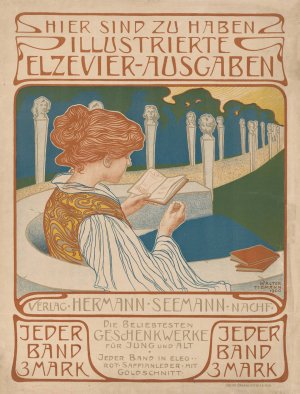 Affiche van uitgeverij Hermann Seemann Nachfolger by Walter Tiemann Oil Painting