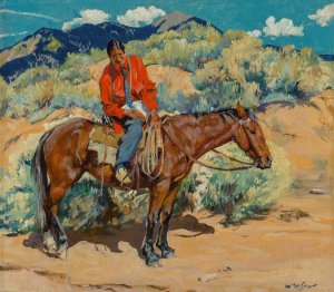 At Ease by Walter Ufer Oil Painting