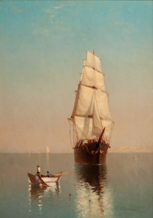 Waiting for a Breeze by Warren Sheppard Oil Painting