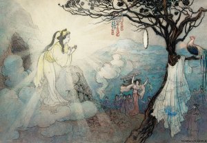 The Story of Suza, the Impetuous by Warwick Goble Oil Painting