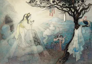 The Story of Suza, the Impetuous by Warwick Goble Oil Painting
