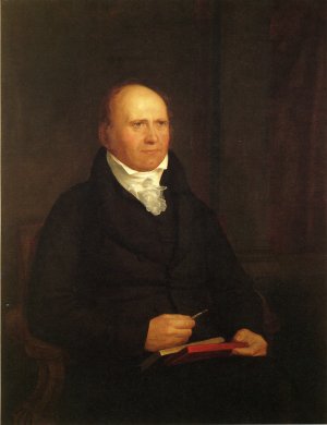 Dr. John King by Washington Allston Oil Painting