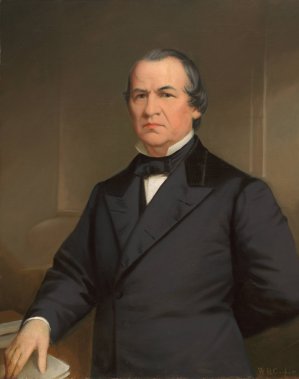 Andrew Johnson by Washington Bogart Cooper Oil Painting