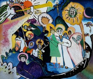 All Saints Day I by Wassily Kandinsky Oil Painting