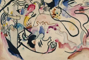 Aquarell Nr. 8 'Jungster Tag' by Wassily Kandinsky Oil Painting