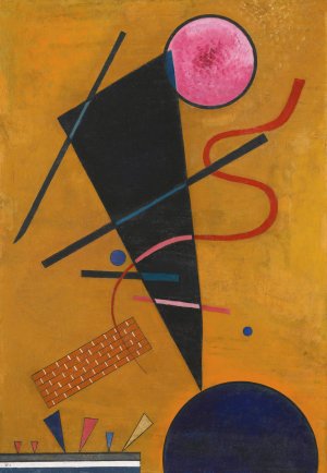 Beruhrung by Wassily Kandinsky Oil Painting
