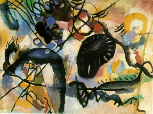 Black Spot I by Wassily Kandinsky - Oil Painting Reproduction