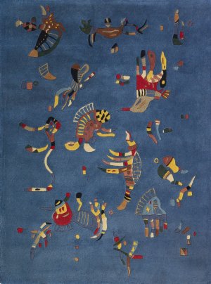 Bleu de ciel by Wassily Kandinsky Oil Painting