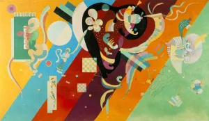 Composition IX painting by Wassily Kandinsky