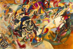 Composition VII painting by Wassily Kandinsky