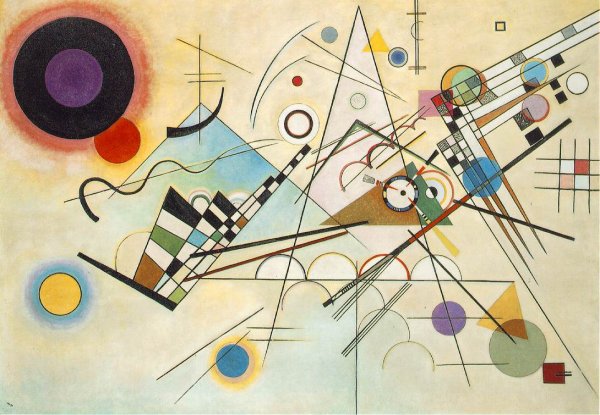 Main Product Photo of Composition VIII Painting by Wassily Kandinsky