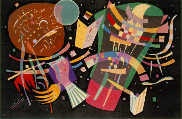 Main Product Photo of Composition X Painting by Wassily Kandinsky