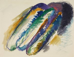 Draft for 'Composition VII' by Wassily Kandinsky Oil Painting