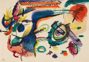 Draft for 'Composition VII'I Oil painting by Wassily Kandinsky