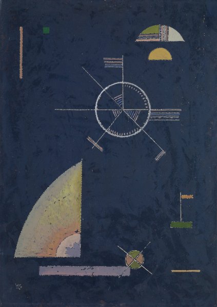 Main Product Photo of Dull Gray  Painting by Wassily Kandinsky