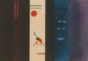 Dunkle Seiten by Wassily Kandinsky Oil Painting